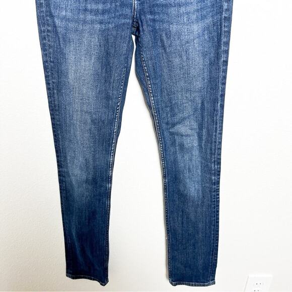 ACNE Hex DC Slim Straight Skinny Denim Jeans low rise Indigo 25 y2k Indie sleaze - Picture 4 of 8